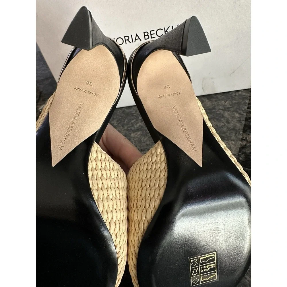 Victoria BeckhamAsymmetric Mules. NWB Size‎ 36. Is 6. New $750 Retail
